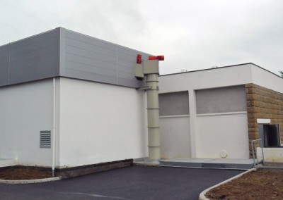 Construction d’une chaufferie centrale biomasse (320 kW) à LANNION (22)